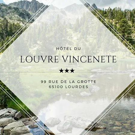 Hotel Louvre Vincenette Lourdes